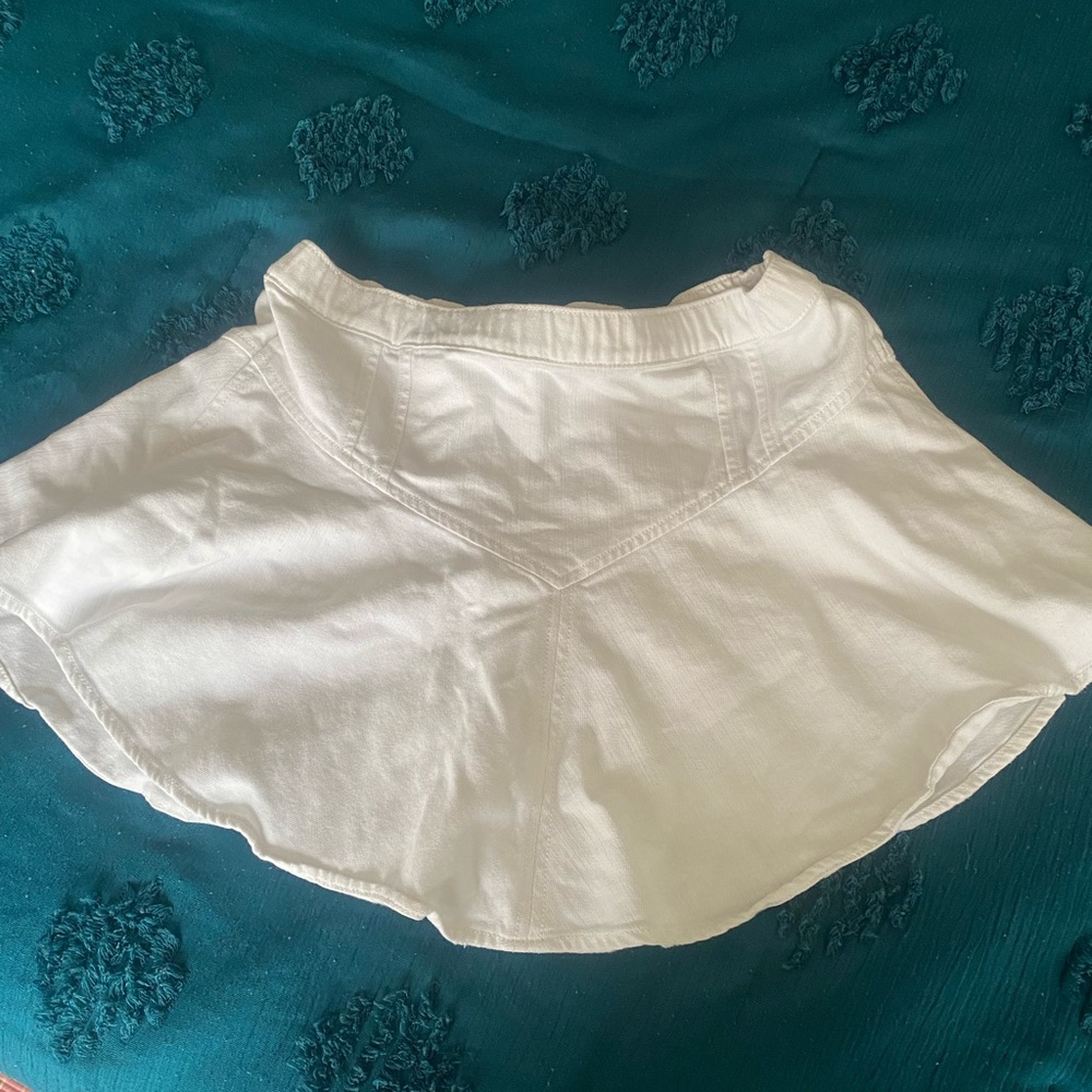 AERIE White Skirt